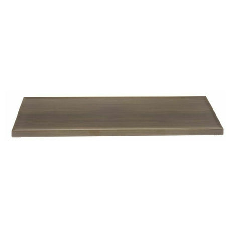 Hubert 35752 - Cerve Collection Replacement Riser Top, 20-1/2"L X 6-2/5"W, Rectangular