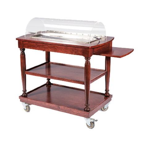 Bon Chef 50070 Cheese Cart 38" L X 23-1/2" W X 43" H