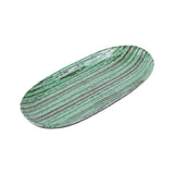 GET Enterprises B396110-SDG Elite Global Solutions Oval Plate 11" W X 5-1/4" D X 1" H Green