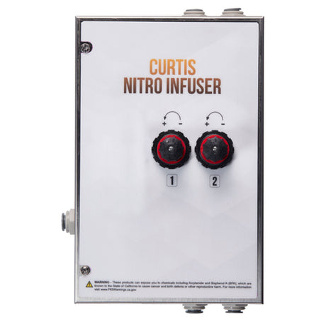 Curtis NIB2 Nitro Infuser Box (2) Heads Needle Valves