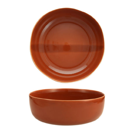 Fortessa 8200.SVEL.TC.06 Svelte Terracotta Bowl 9" (23cm) 67.6oz (2L)