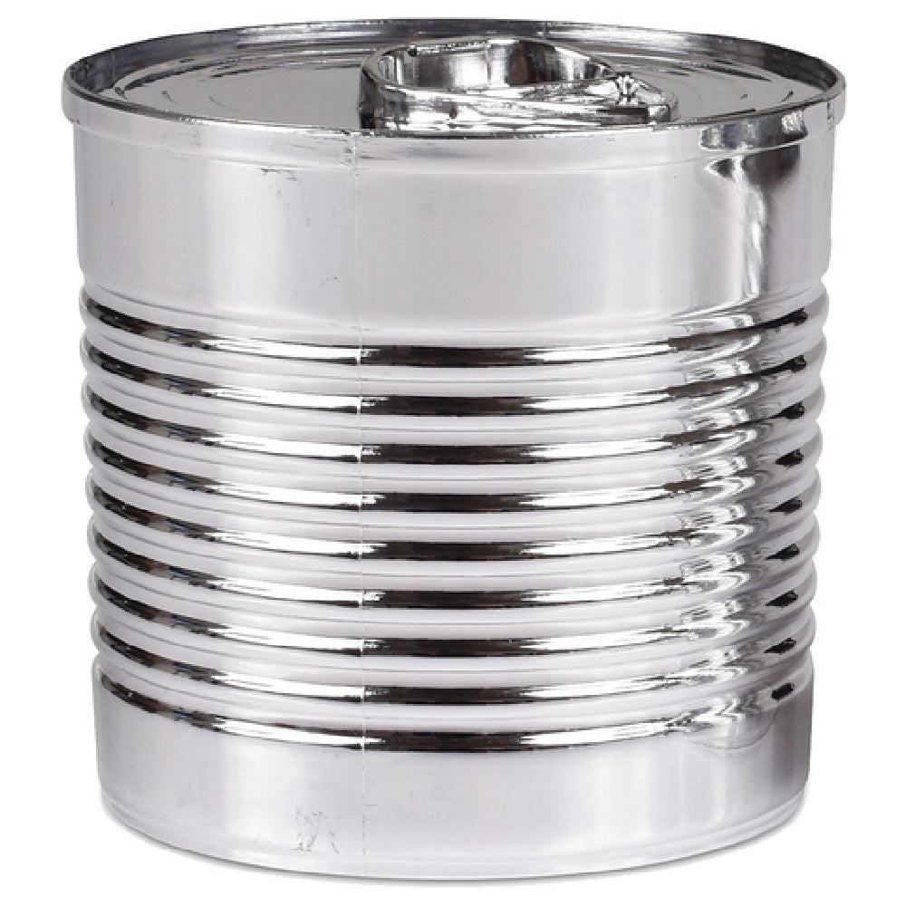 JB Prince RB123 7 Solia Disposable Tin Can 7.4 Oz. 2-9/10" Dia. X 2-9/10"H