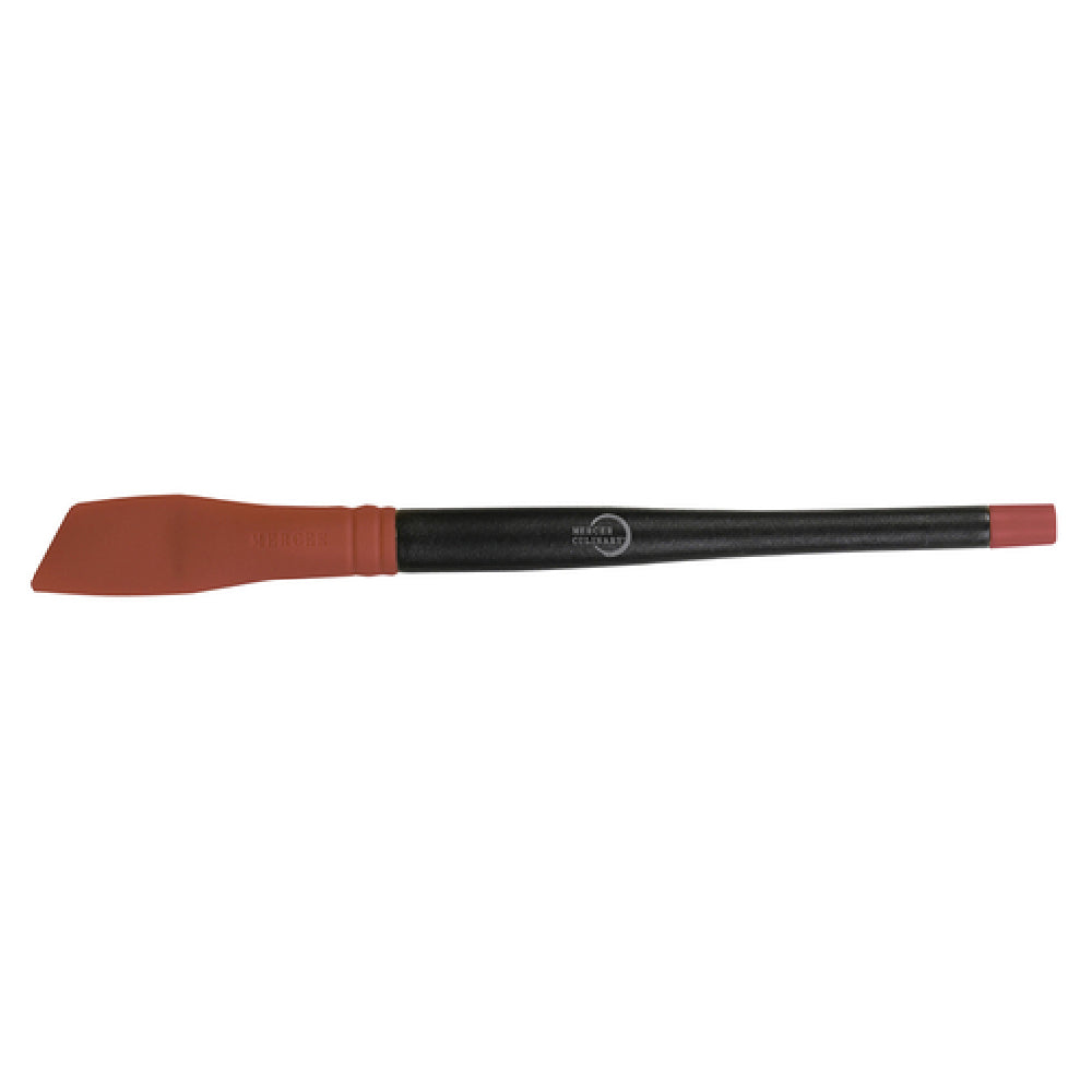 Mercer Culinary M35601 Silicone Plating Brush 60° Angle 7-5/8 Overall Length. 3/4"W Brush Head