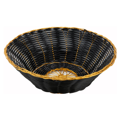 Winco PWBK-8R Woven Basket 8-1/2" Dia. X 2-1/4"H Round