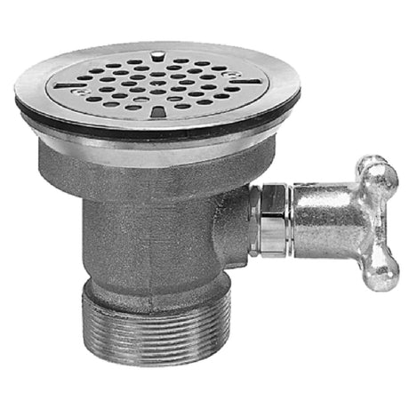 Fisher 22365 DrainKing Waste Valve With Vandal Resistant Flat Strainer & Knob