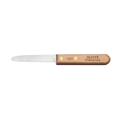 Harold Import Co. 60126 Dexter Clam Knife 3" Beechwood Handle