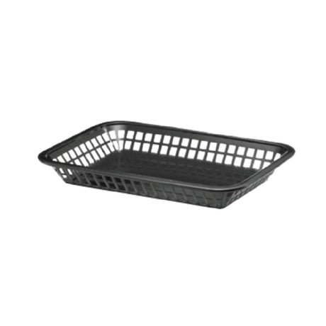 Tablecraft 1077BK Grande Platter Basket 10-3/4" X 7-3/4" X 1-1/2" Rectangular