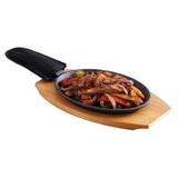 Chef Master 90201 Chef Master™ Fajita Platter Set Includes: 16" X 7-1/2" X 1-1/5" O.A.