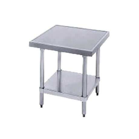 Advance Tabco MT-GL-242 Equipment Stand 24"W X 24"D X 24"H 14/304 Stainless Steel Top