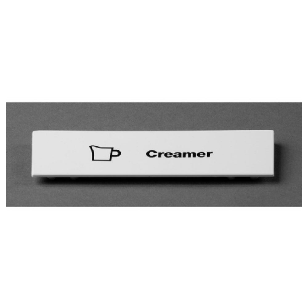 Cambro CECCR6000 Camrack® Extender ID Clip 5"L X 1-9/16"H Snap On