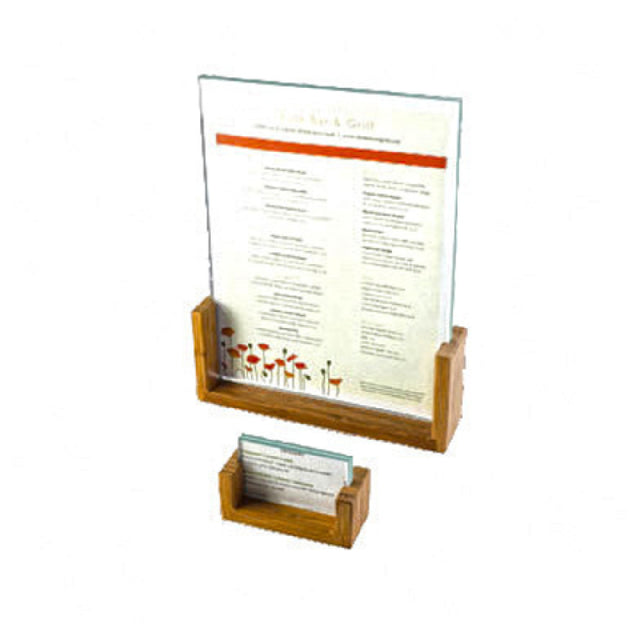 Cal Mil 1510-32-60 Menu/Card Holder 3-1/2"W X 2"H U-frame