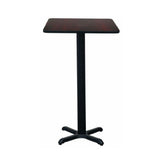 Hubert 43759 - CenPro Table Set With Chairs, Bar Height, Includes: 30" X 30" Table Top