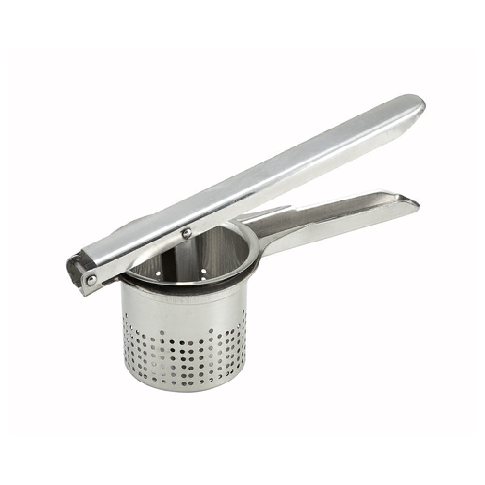 Winco PR-9 Economy Potato Ricer 10"L Round