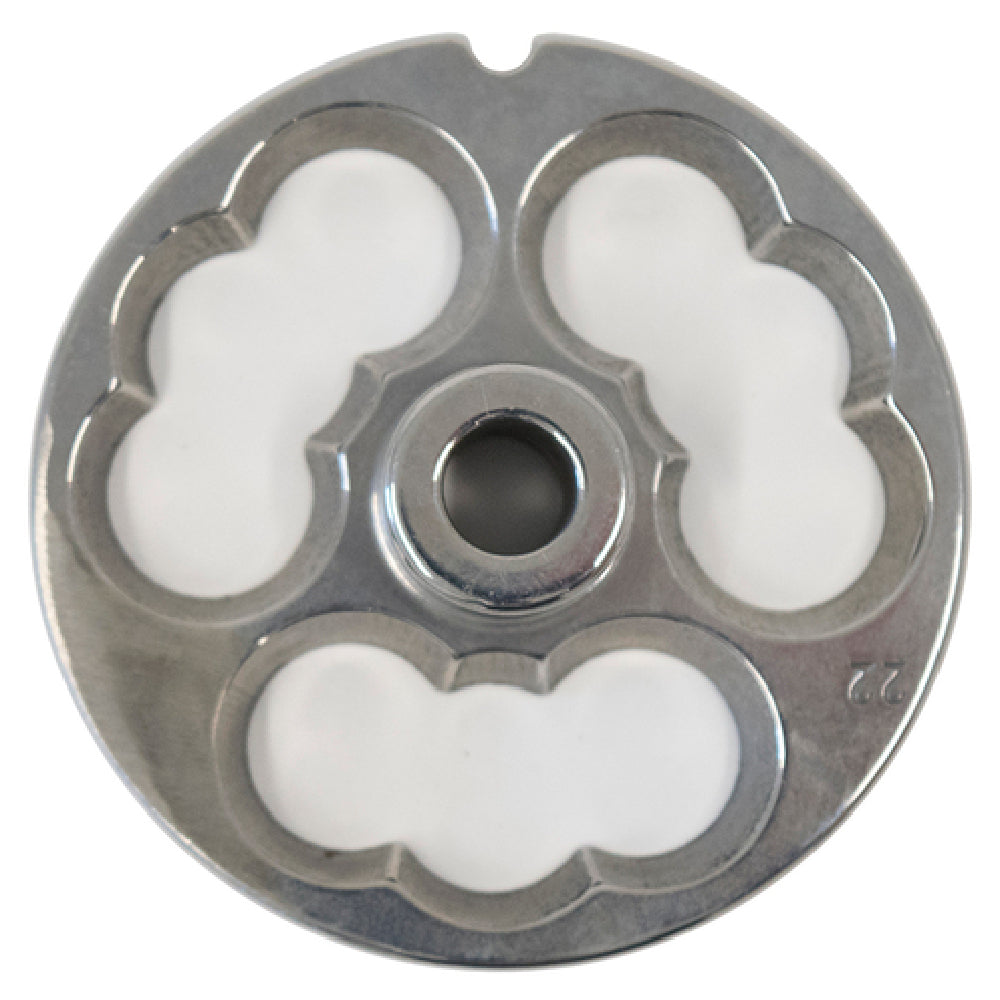 American Eagle Food Machinery AE-G22N/06-00 Grinder Plate #22 Head 3-hole Pass-through