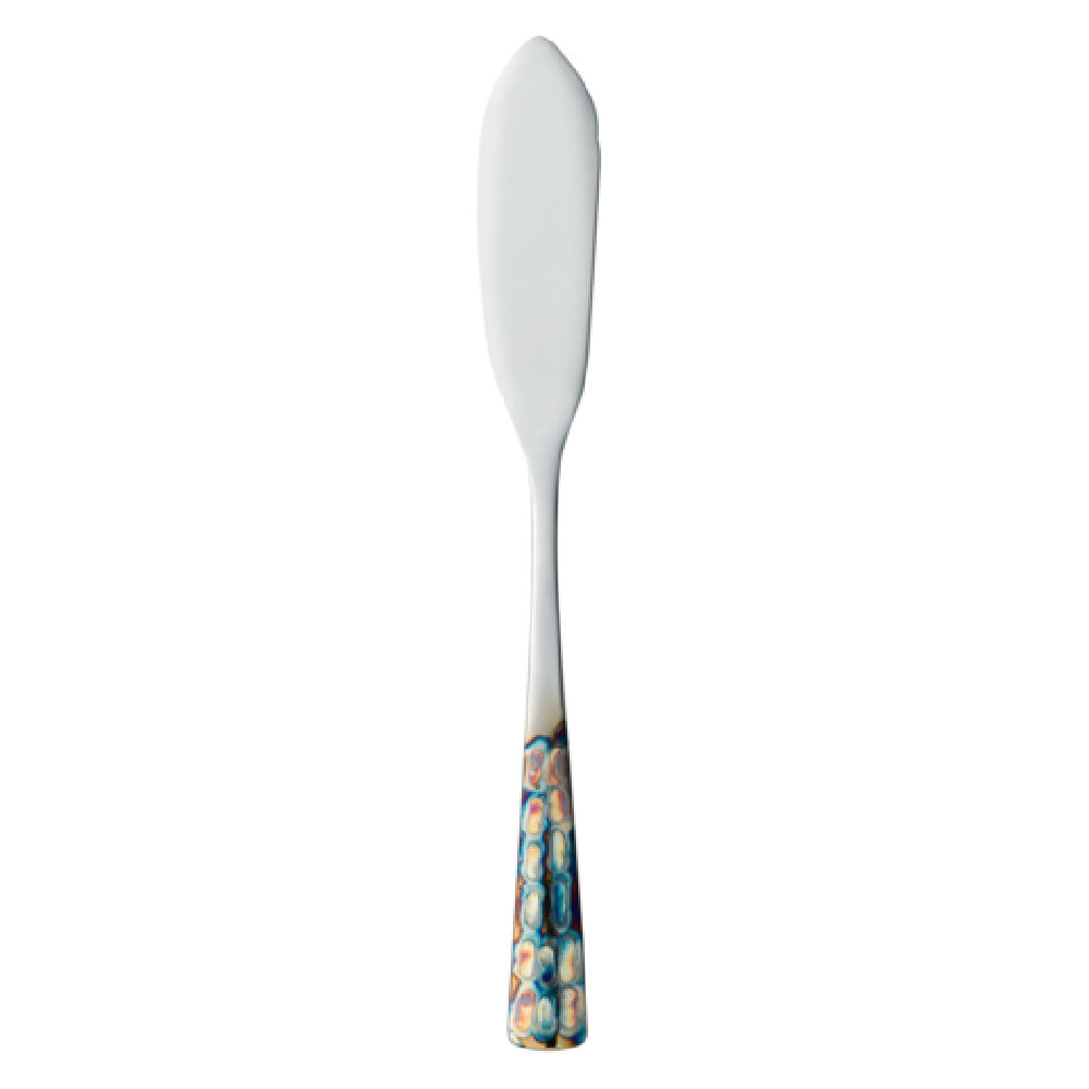 Libbey 702 053 Butter Spreader 6-1/4" Flat & Micro-burnt Finish Handle