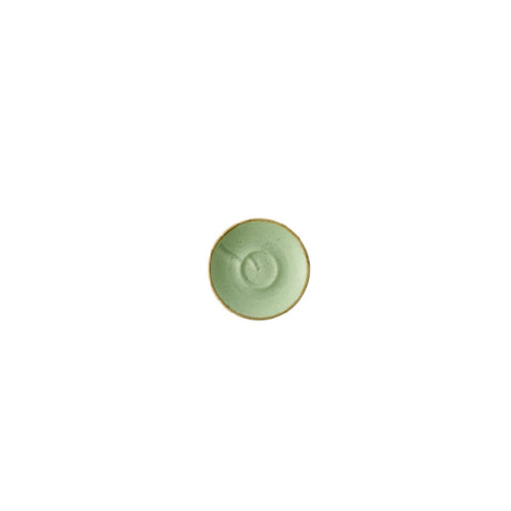 Churchill China SSASESS 1 - Stonecast Sage Green Cafe Espresso Saucer, 4.5", Ceramic