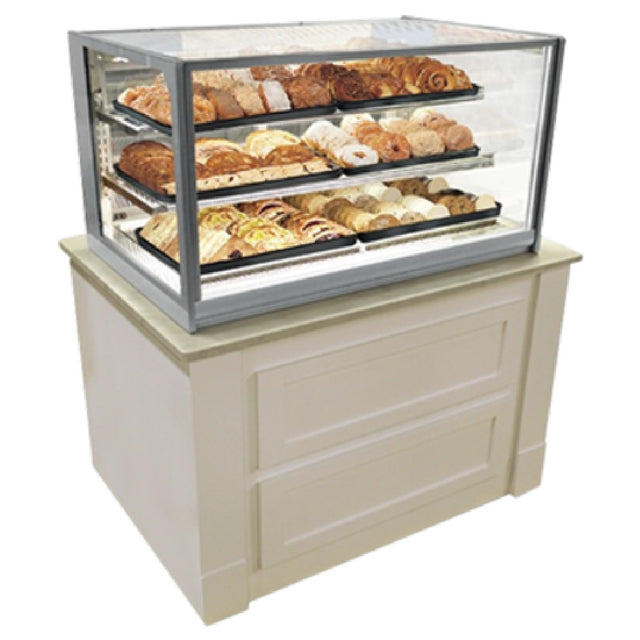 Federal Industries ITD3634 Italian Glass Non-Refrigerated Display Case Countertop Model