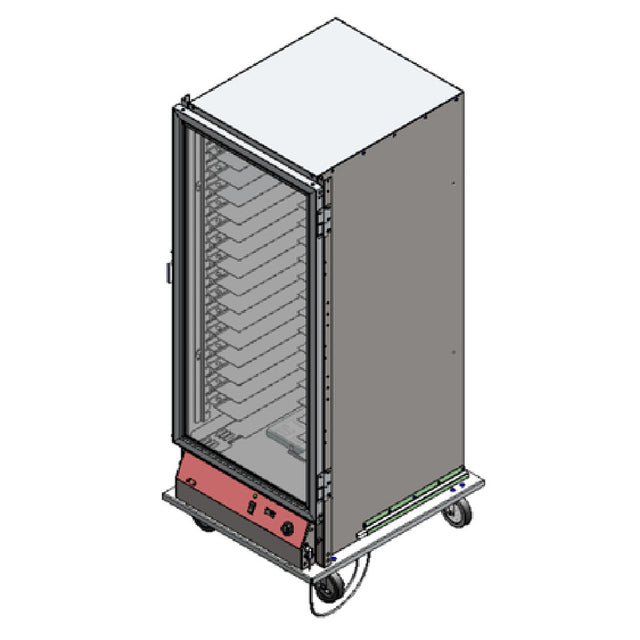 BevLes Company PICA70-32-A-1L1 Proofing Cabinet (donut Proofer) Mobile Full Height