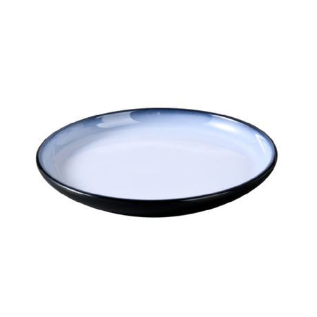 Yanco SN-210 Sentry Oval Plate 10"W X 71/8"D X 1"H Dishwasher Safe