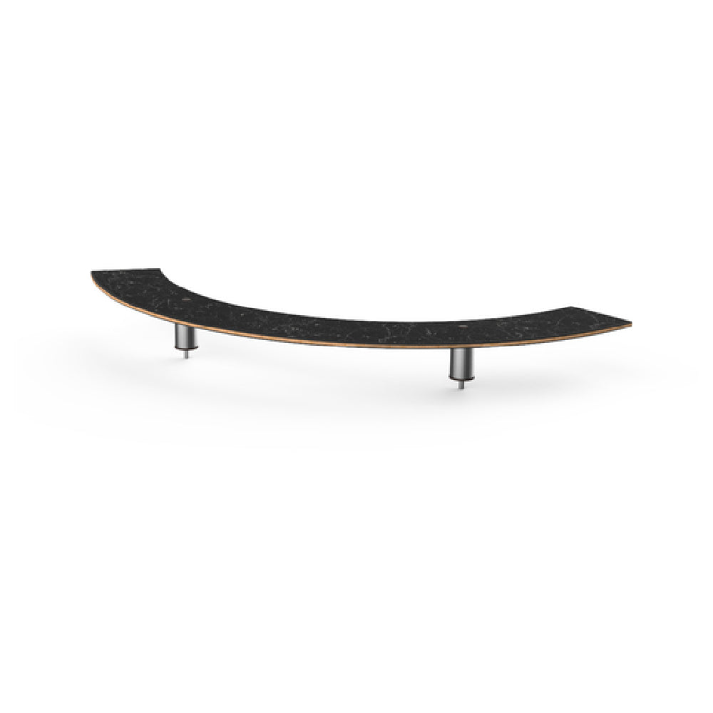 Steelite MGCIAF01MSXX Mogogo Buffet Solutions Modular Outer Extension Shelf 76" X 27-1/2" X 6-1/2"H