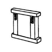 Piper Products C-1-FF - Elite False Front, 12" Long, 4" Wide
