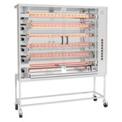 Rotisol FF1655-6G-SS FauxFlame™ Rotisserie Oven Gas Countertop Model