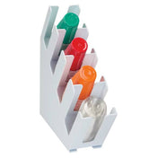 Dispense-Rite LID-4WT - Cup And Lid Organizer, Four Sections, Slim Design