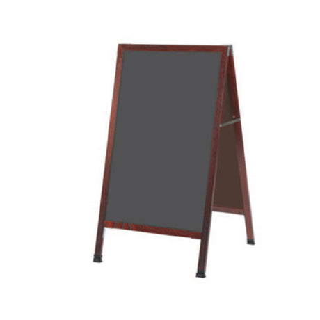 Aarco MA-1SS Sidewalk Chalkboard 24"W X 42"H Slate Porcelain Board