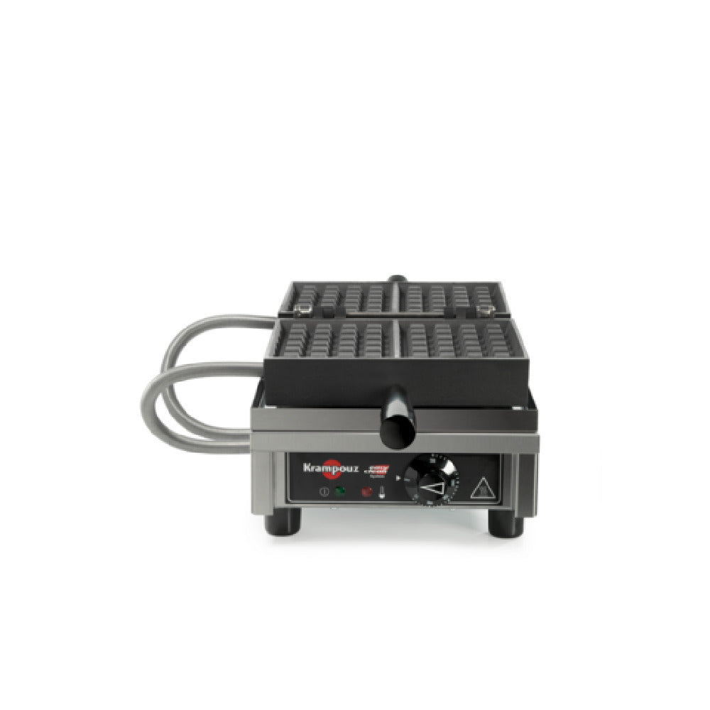 Eurodib WECDBAAS Krampouz Waffle Maker Single 4x6 Brussels