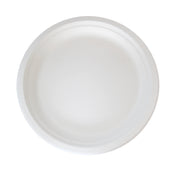 PacknWood 210APU25F - Sugarcane Plate (No Added PFAs), 10"L, White
