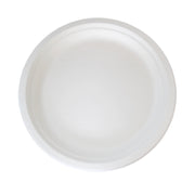 PacknWood 210APU25F - Sugarcane Plate (No Added PFAs), 10"L, White