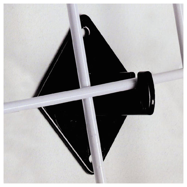 Hubert 22728 - Grid Panel Wall Bracket, 3" X 4", Black