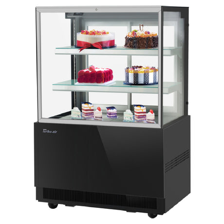 Turbo Air TBP36-54FN_WH Refrigerated Bakery Display Case 35-3/8"W X 27-1/2"D X 51-7/8"H