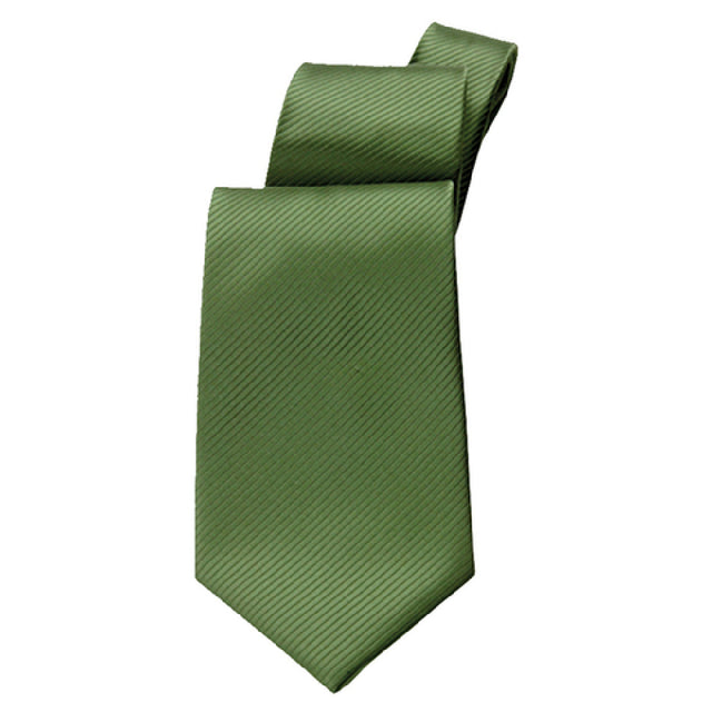 Chef Works TSOLGRE0 Dress Tie Dry Clean Only 100% Polyester