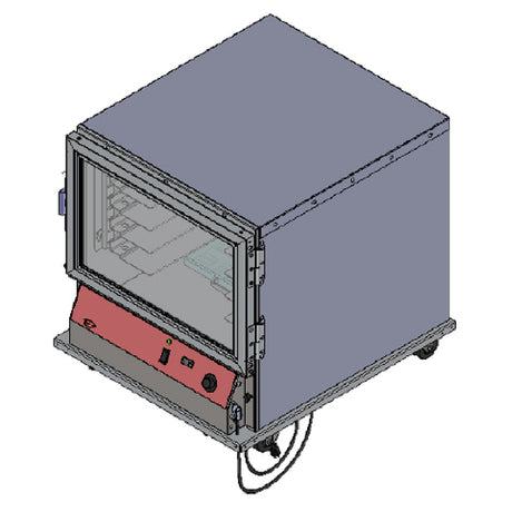 BevLes Company PICA32-10INS-A-4R1 Proofing Cabinet (donut Proofer) Mobile Undercounter
