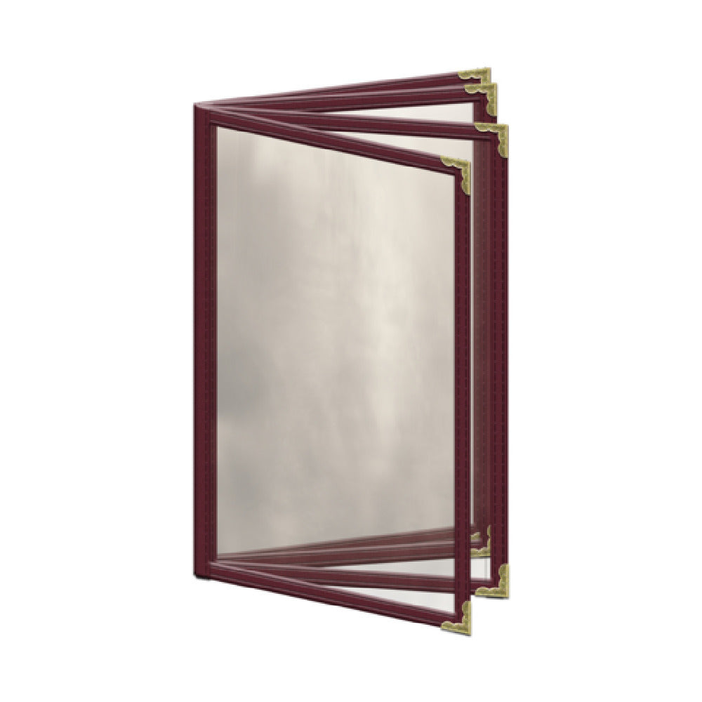 Risch TEDD 5.5X8.5-LEATHERETTE Deluxe Sewn Leatherette Menu Cover (specify Color)