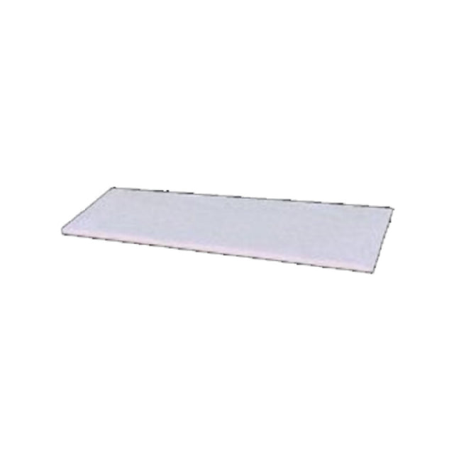 John Boos PL16 Steam Table Cutting Board 48"W X 8"D X 1/2" Thick Reversible Polyethylene