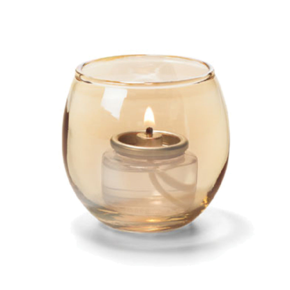 Hollowick 5119G Tealight Lamp 2-3/8"H X 2-5/8" Dia. Bubble Style