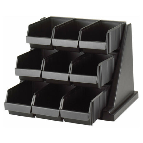 Cambro 9RS9110 Versa Organizer Rack With (9) Bins 20-1/8"L X 21-3/8"D X 14-1/4"H