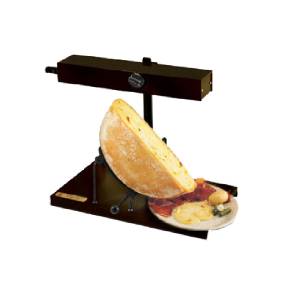 Louis Tellier RACL02 Raclette 1/2 Block Of Cheese Horizontal Adjustable Heat Case