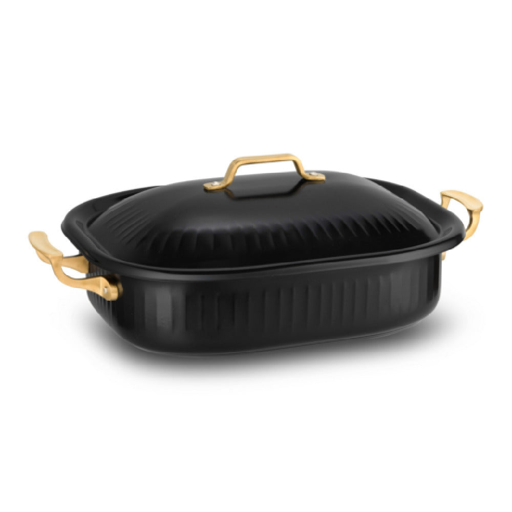 Bon Chef 65004CLD-F-B - Roma Cucina Pan, 7 Qt., 15" X 11" X 4"