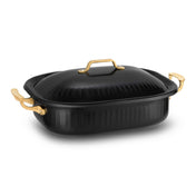 Bon Chef 65004CLD-F-B - Roma Cucina Pan, 7 Qt., 15" X 11" X 4"