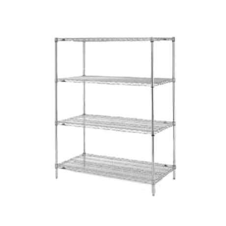 Metro EZ1836BR-4 Super Erecta® Convenience Pak Shelving Unit 36"W X 18"D X 74"H