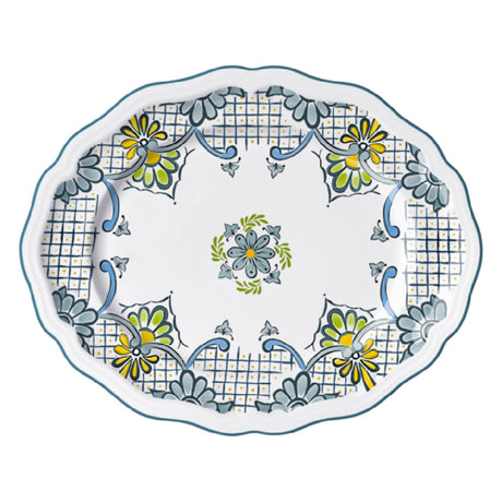 Steelite 62554FP817 Oval Platter 13.0" X 10.5" X 1.0" Adelina