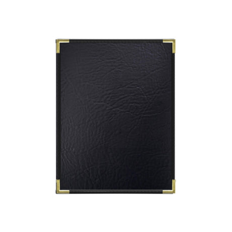 Risch SEV-1V 8.5X11 Seville Hardback Antibacterial/antimicrobial Faux-leather Menu Cover (specify Color)