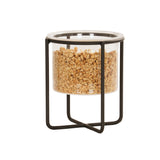 Cal Mil 23810-8-12 Cereal Jar 8.25" Dia. X 5"H Designed To Fit With 23791 Frames