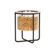 Cal Mil 23810-8-12 Cereal Jar 8.25" Dia. X 5"H Designed To Fit With 23791 Frames