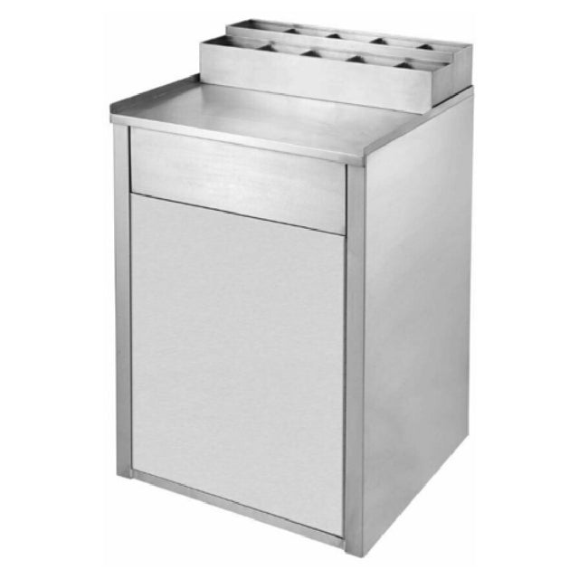 Klinger's Trading WR2000 Waste Receptacle 24"W X 26"L X 41"H 35 Gallon Capacity