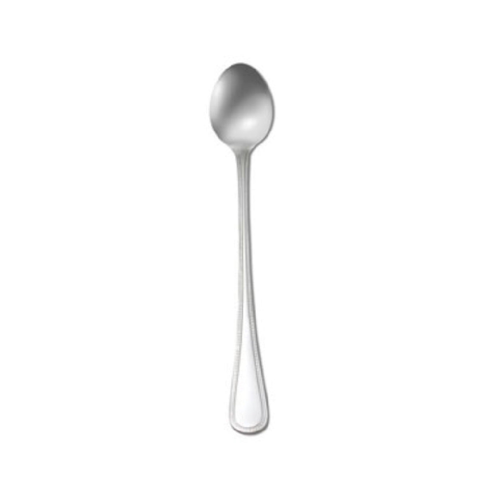 1880 Hospitality V163SITF Oneida® Iced Teaspoon 7" Beaded Border Along Handle