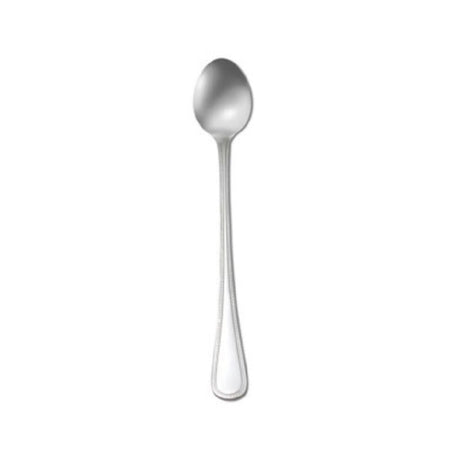 1880 Hospitality T163SITF Oneida® Iced Teaspoon 7" Beaded Border Along Handle